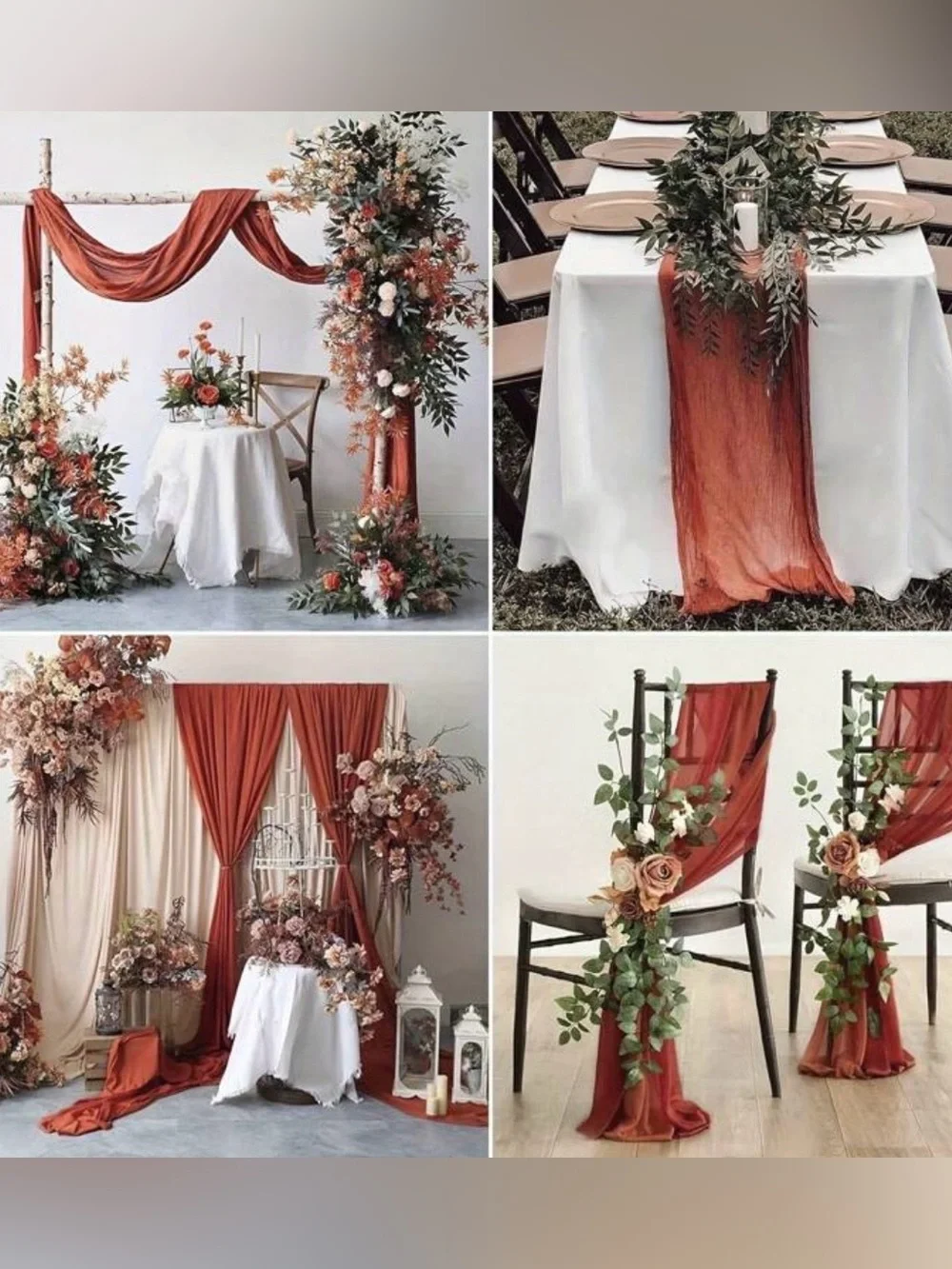 Crinkled Table Runner